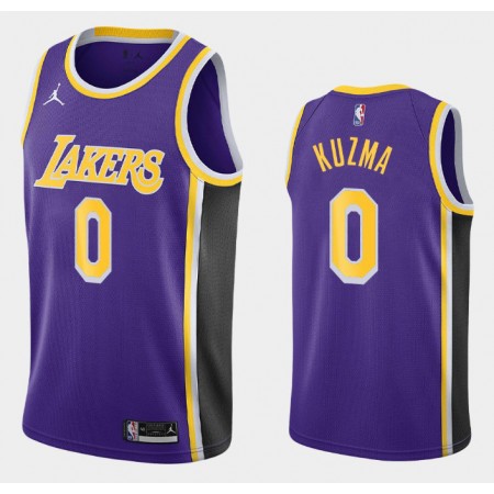 Maillot Basket Los Angeles Lakers Kyle Kuzma 0 2020-21 Jordan Brand Statement Edition Swingman - Homme